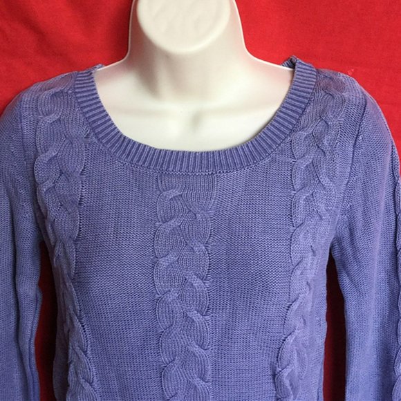 NWT JJ. Basics  junior's  girl's 100% cotton long sleeves sweater size--M - Picture 3 of 3